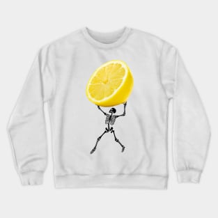 Lemon Skeleton Crewneck Sweatshirt